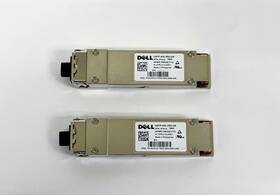 Dell 0v3xjk Lot Of 2 Qsfp-40g-sr4-on 40gbe Qsfp Optical Transceiver