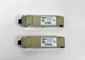 Qsfp-40g-sr4-on Dell 0v3xjk Lot Of 2 40gbe Qsfp Optical Transceiver