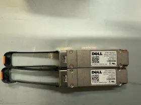 Afbr-79eepz-ft1 Dell Lot Of 2 40gbase-esr4 Qsfp 40g 400m 0mv31