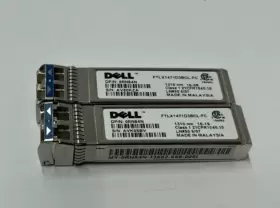 Ftlx1471d3bcl-fc Dell Lot Of 2 Sfp Lr 10g 0rn84n 10km Smf