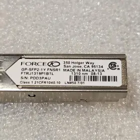 Gp-sfp2-1y Dell Genuine Force10 1000base-lx Sfp 1310nm 10km Smf Lc Dom