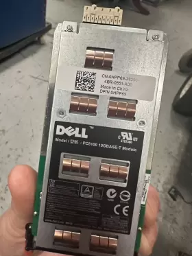 Pc8100 Dell Hpp69 P/n 0hpp69 10gbase-t 10 Gigabit 4-port Switch Module