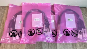 10gbe Dell P4ypy Lot Of 4 Dac Breakout Cable 0.5meters 40gbe Qsfp To 4x Sfp