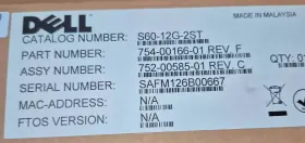 754-00166-01 Dell S60-12g-2st New Force10 2pt 12g Stacking Module For S60