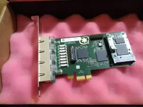 5te435f-b Digium Te435f Quad Span T1/e1/j1 4xpri Card Pcie Pre Owned
