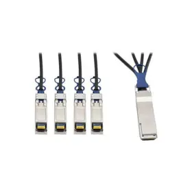 N281-02m-bk Eaton Electrical - 6-1/2ft Black 40 Gbe Qsfp To 10 Sfp