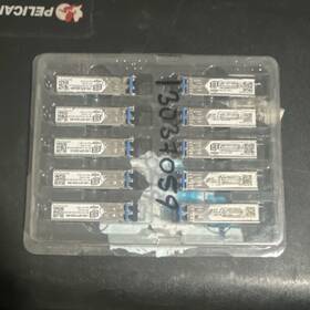 Edge 1.25g-sfp-100m-dd 1.25g Sfp Transceiver Modules 1.25gbps Data Rate Lot Of 10