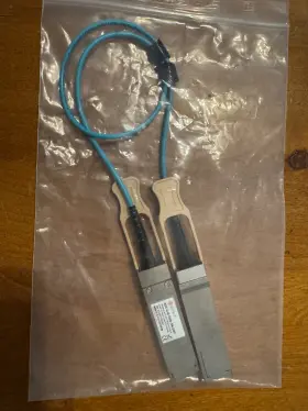 Aoc-q-q-100g-0.5m Enet Arista Compatible 100g Qsfp Aoc 0.5m Open Box Tested