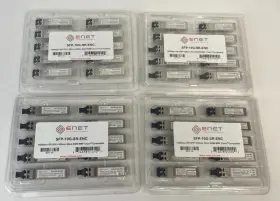 Sfp-10g-sr-enc Enet Sfp10gsrenc Lot Of 40 10gb Sfp 850nm Mmf Transceivers Cisco Comp