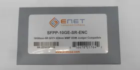 Sfpp-10ge-sr-enc Enet 10gbase-sr Sfp Transceiver 850nm Mmf Dom Qty 1