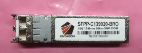 Sfpp-c139020-bro Entagon Genuine 10g 1390nm 20km Smf Dom Sfp Transceiver Module
