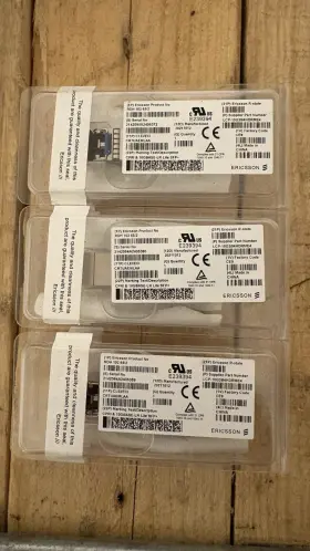 Rdh102652 Ericsson Lot Of 3 Rdh 102 65/2 Sfp Fiber Optical Transceiver Module Sealed