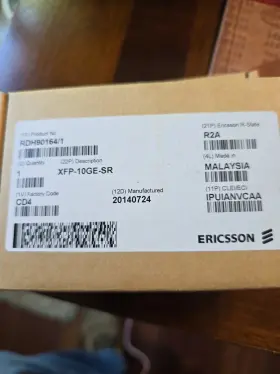 Xfp-10ge-sr Ericsson Rdh90164/1 1pc 10gb 10gbase-sr Fibre 850nm 300m. Bg-sd
