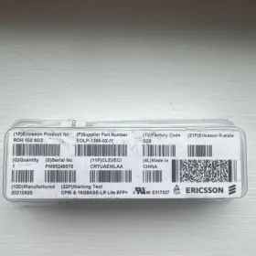Spp-10e-lr-idfr-en Ericsson Rdh 102 65/2 10gbase-lr Sfp Transceiver Modul