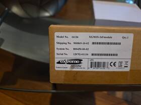 Extreme 16126 Xgm3s-2sf 2-port 10g Expansion Module For X460 Switches. Bg-sd