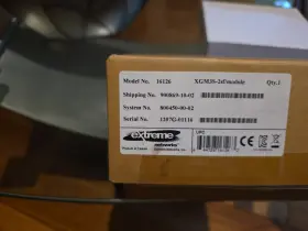 Xgm3s-2sf Extreme 16126 2-port 10g Expansion Module For X460 Switches. Bg-sd