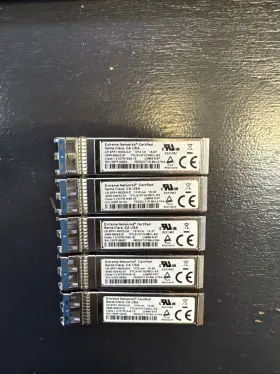 4050-00042-01 Extreme Networks 10302 Lot Of 5 10g Lr Sfp Module 1310nm