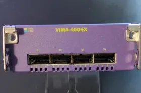 Vim4-40g4x Extreme Networks 17122 40gbps Qsfp Switch Module 4 Ports