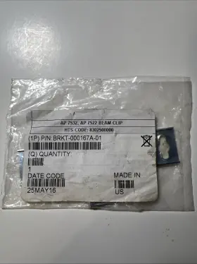 Brkt-000167a-01 Extreme Networks /zebra Beam Clips For Ap7532 And Ap7522