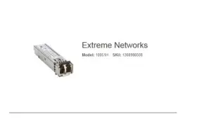 Mgbic-lc04 Extreme Networks Original 100base-fx Sfp-fx 100mbps 1310nm Lc 2km Over Mmf