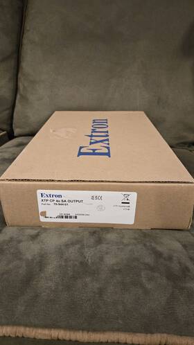 Extron 70-944-01 Xtp Systems 4-port Output Module Rj-45 Fiber Optic