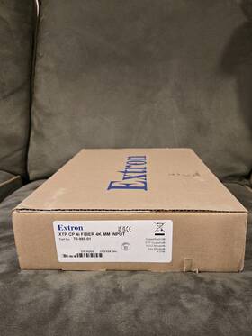 Extron 70-985-01 Xtp Systems Cp 4i Fiber 4k Mm 4-port Input Module Rj-45