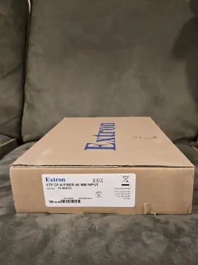 70-985-01 Extron Xtp Systems Cp 4i Fiber 4k Mm 4-port Input Module Rj-45