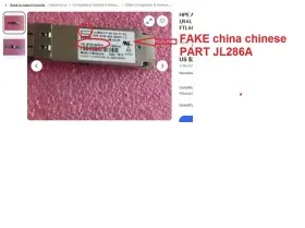 Jl286a Fake Hpe From China Chinese Part