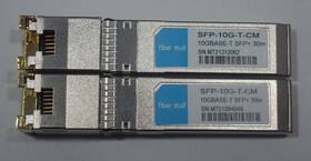 Fiber Mall Sfp-10g-t-cm 2 10gbase-t Sfp 30m Copper Transceiver Module