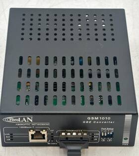 Fibrolan Gsm1014 Gbe Ethernet Managed Converter 1000base-t To 1000base-lx