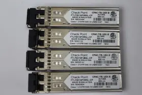 Ftlf8519p3bnl-cp Finisar Checkpoint Lot Of 4 1000base-sx 850nm Sfp Transceiver