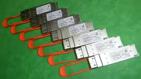 Ftl410qd4c-n1 Finisar Ftl410qd4c Qsfp 40gbase-sr4 Transceiver 332-00389 A0 Lot Of 7 A