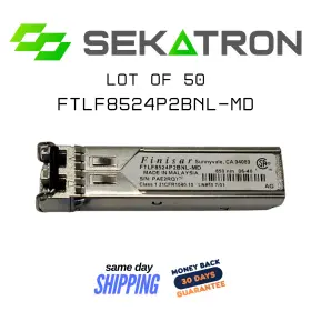 Ftlf8524p2bnl-md Finisar Lot Of 50 Fibre Channel Optical Transceiver Fastship