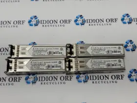 Ftlf8524p2bnv-e6 Finisar Lot Of 4 4g Sw Sfp Fiber Optic Module Grade B Sku 13058