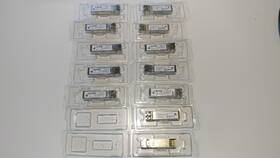 Finisar Ftlf8528p2bcv-hd 12x 8gbps 850nm Mm Sfp Lc 150m Transceiver Lot Of 12