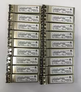 Ftlf8529p3bcvan1 Finisar Lot Of 18- 16gb Sfp Sw Transceiver Tested 332-00331 A0