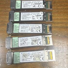 Finisar Ftlx1412m3bcl-ei Ftlx1412m3bcl-ei/ftlx8511d3-ei 10g Sfp Switch Modules Lot Of 5