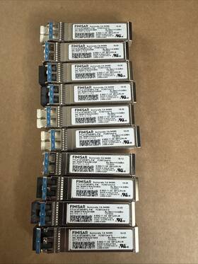 Finisar Ftlx1472m3btl-fw Lot Of 10