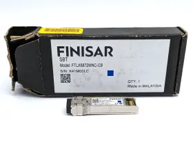 Ftlx6872mnc-cb Finisar 10gb Sfp 80km Sbt Optical Transceiver Switch Module