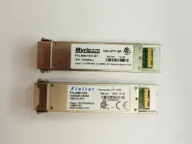 Ftlx8511d3-my Finisar Mixed Lot Of 2 Myricom 10g Transceivers Ftlx8511d3 850nm