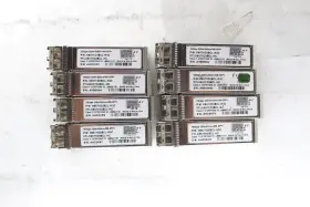Ftlx8571d3bcl-hc Finisar Lot Of 8 10gb-300m-850nm-mm Sfp Optical Transceiver