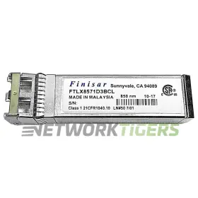 Ftlx8571d3bcl-sw Finisar For Sonicwall 10gb Base-sr Mmf Transceiver