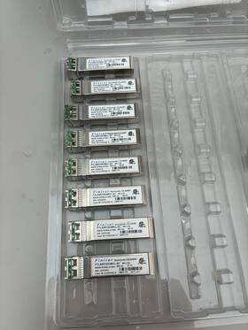 Finisar Ftlx8572d3bcl Ftlx8572d3bcl-g1 Sfptransceiver 850nm 10g Sfp Lot Of 8