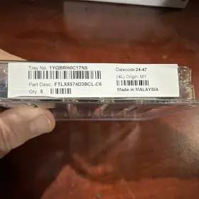 Ftlx8574d3bcl-c6 Finisar Sfp Switch Transceiver Modules 5-pack Made In Malaysia