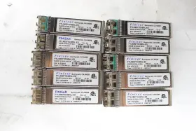 Ftlx8574d3bnl-e5 Finisar Lot Of 10 10gb Sfp Sr Optical Transceiver