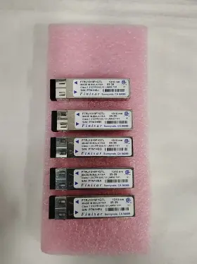 Ftrj1319f1gtl Finisar Lot Of 5 1310nm Gigabit Ethernet Sfp Transceiver