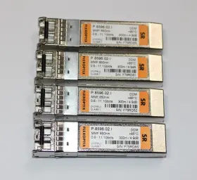 4-flexoptix Flexoptix P.8596.02.i Lot Of Ddm Mmf 850nm 0.6-11.3gbit/s 300m Transceiver