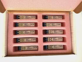 Fortinet 842382190135 10pcs Fn-tran-lx 1000base-lx Sfp Lx Transceiver Module Lot Of Ten