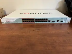 Fs-124b-poe Fortinet Fortiswitch 24-port 10/100 Ethernet Poe Edge Switch