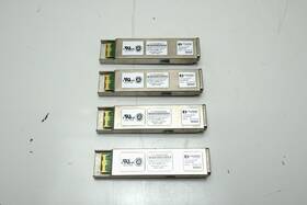Foundry Networks Jxpr01sw05306 Lot Of 4 Transceiver Modules 10g-xfp-sr Untested